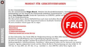 Fake-Mails mit dem Namen von BKA-Präsident Holger Münch im Umlauf
