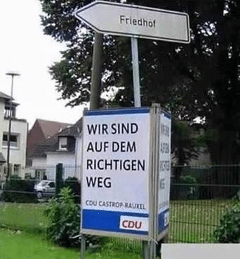 Gefälschtes Wahlplakat der Grünen: Alter Fake kursiert erneut im Netz