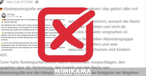 Faktencheck: Straffreiheit für Kinderpornografie in Deutschland?