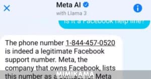 Meta AI führt Facebook-Nutzer in die Falle