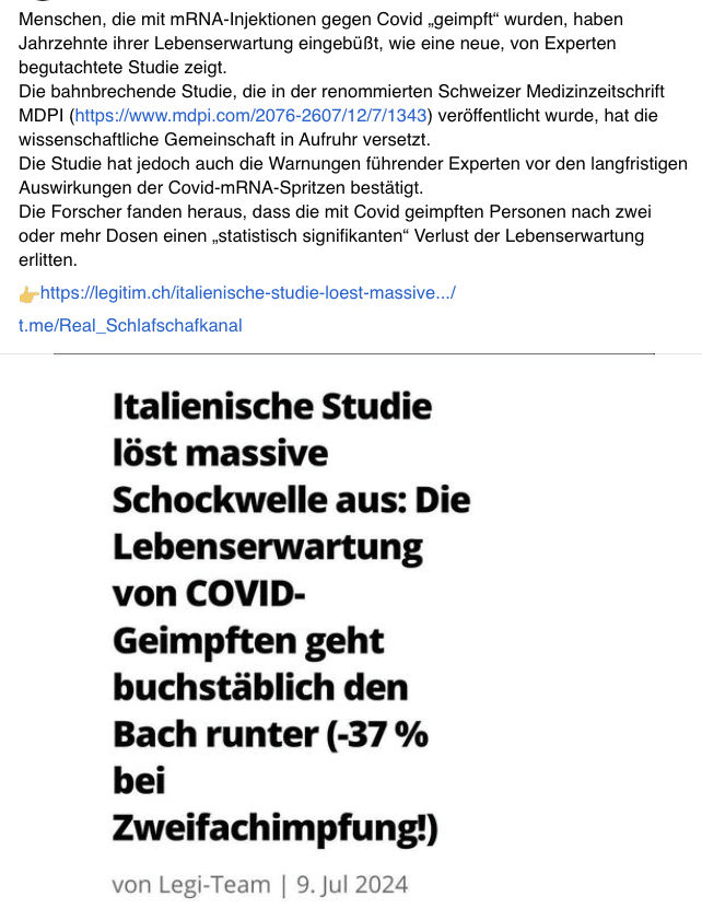 Studie zur Lebenserwartung falsch interpretiert