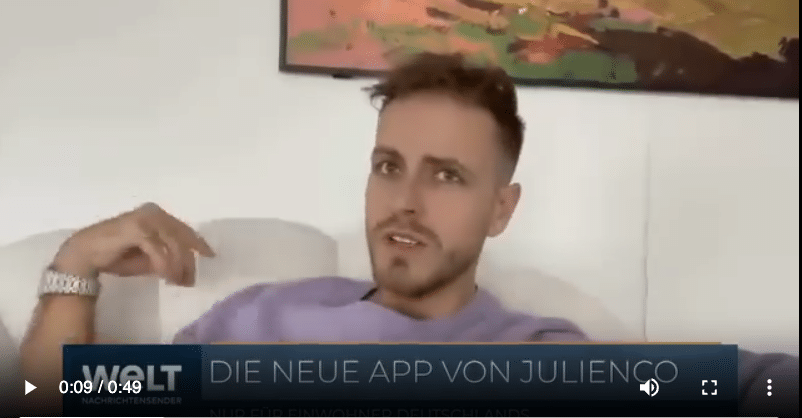 Gefälschtes Video: Influencer Julian Claßen wirbt angeblich für Spiele-App