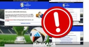 UEFA EURO 2024: Vorsicht vor gefälschten Gewinnspielen / Bild: Watchlist Internet